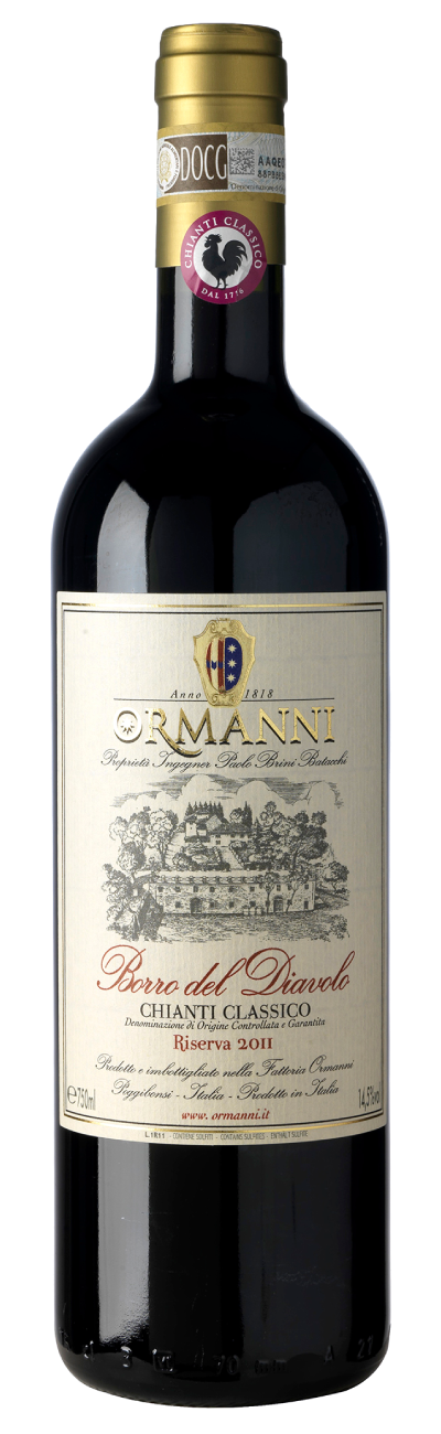 Chianti Riserva Ormanni vino del Chianti